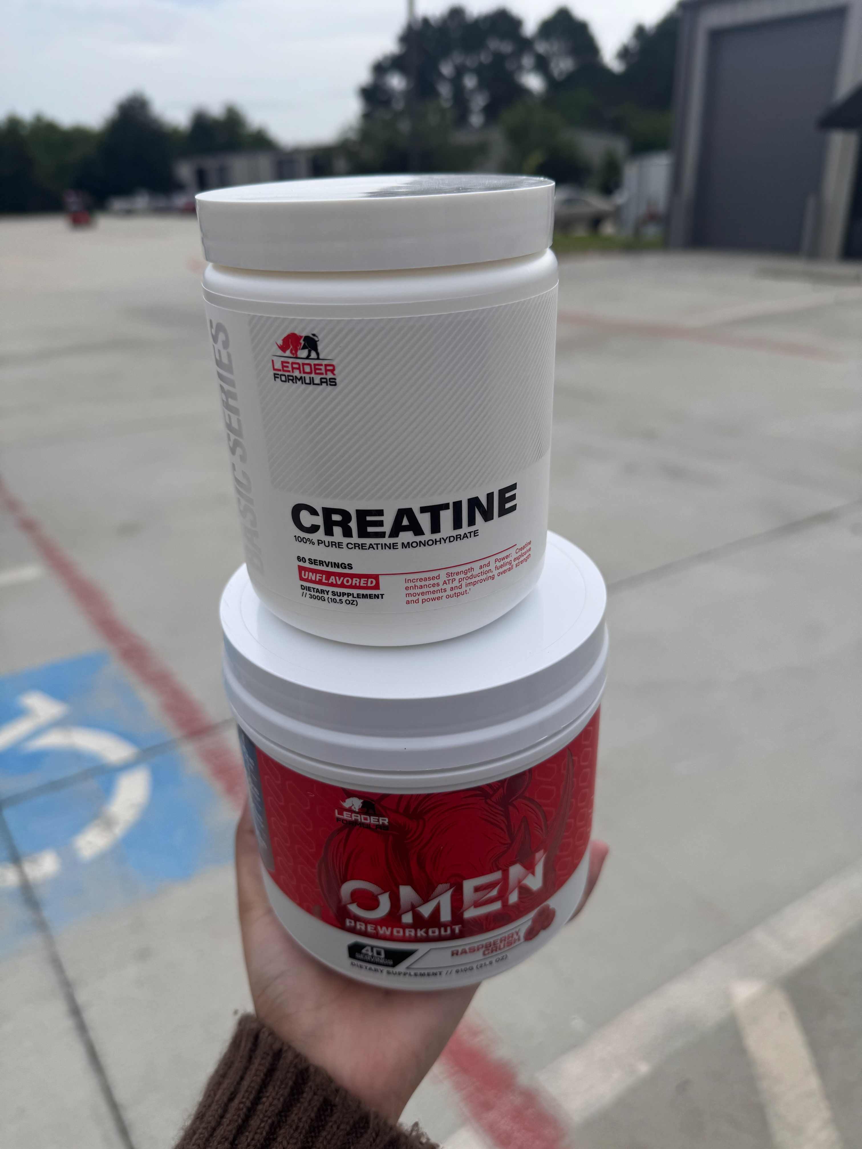 Customer photo from Chris D.'s review of CREATINE MONOHYDRATE